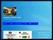 Tablet Screenshot of blackburnbowlsclub.com.au